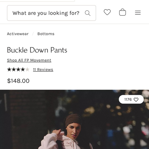 Free People Movement Buckle Down Joggers NWOT, dark Tan size XL - Picture 10 of 10